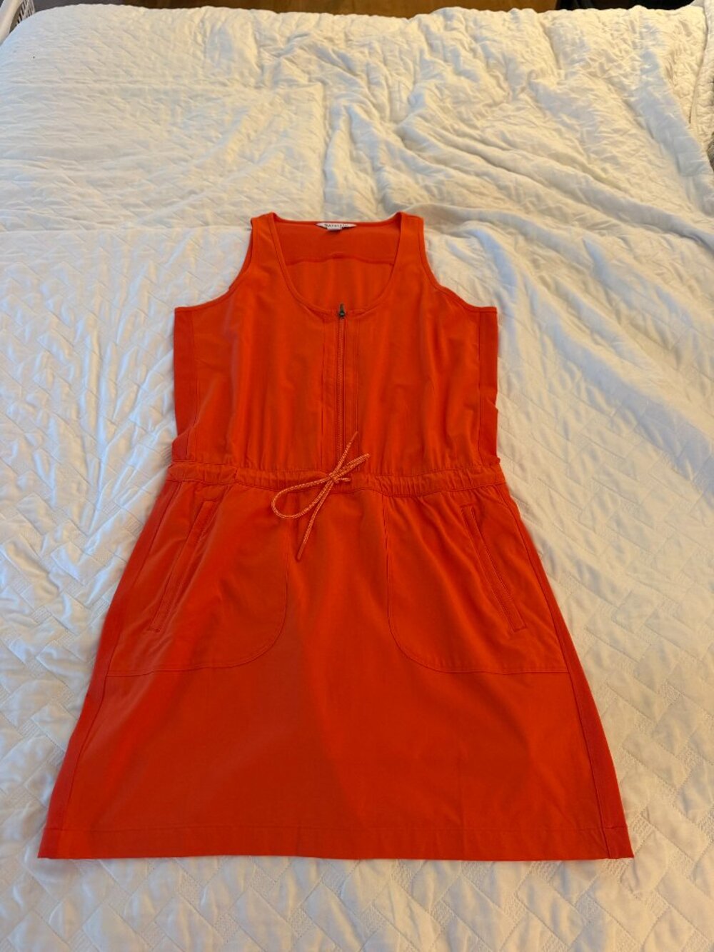 Athleta Red-Orange Expedition Romper/Dress Size 10